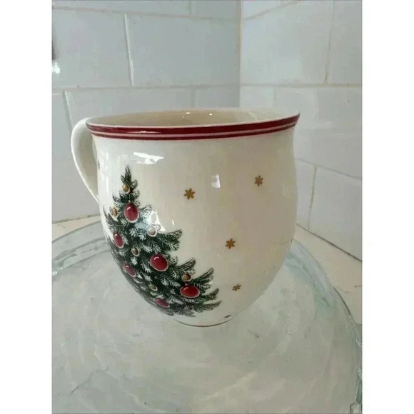 Villeroy & Boch Toys Delight Christmas Tree Porcelain Mug 4 Inch - Picture 6 of 10